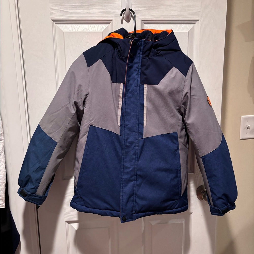 Kids snow jacket size 10/12 with detachable inside jacket.